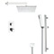 Thermostatic Shower System with 12